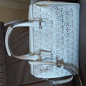 Nwot Coach "Taylor" Leather Satchel